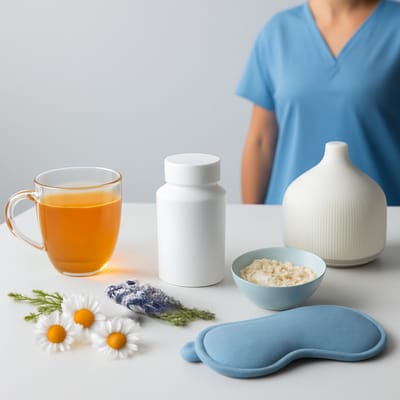 Which natural sleep aids tend to work best for common sleep problems?
